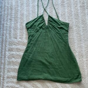 Green dress